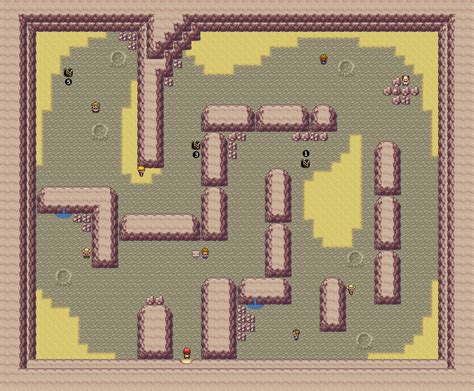 pokemon fire red mt moon map